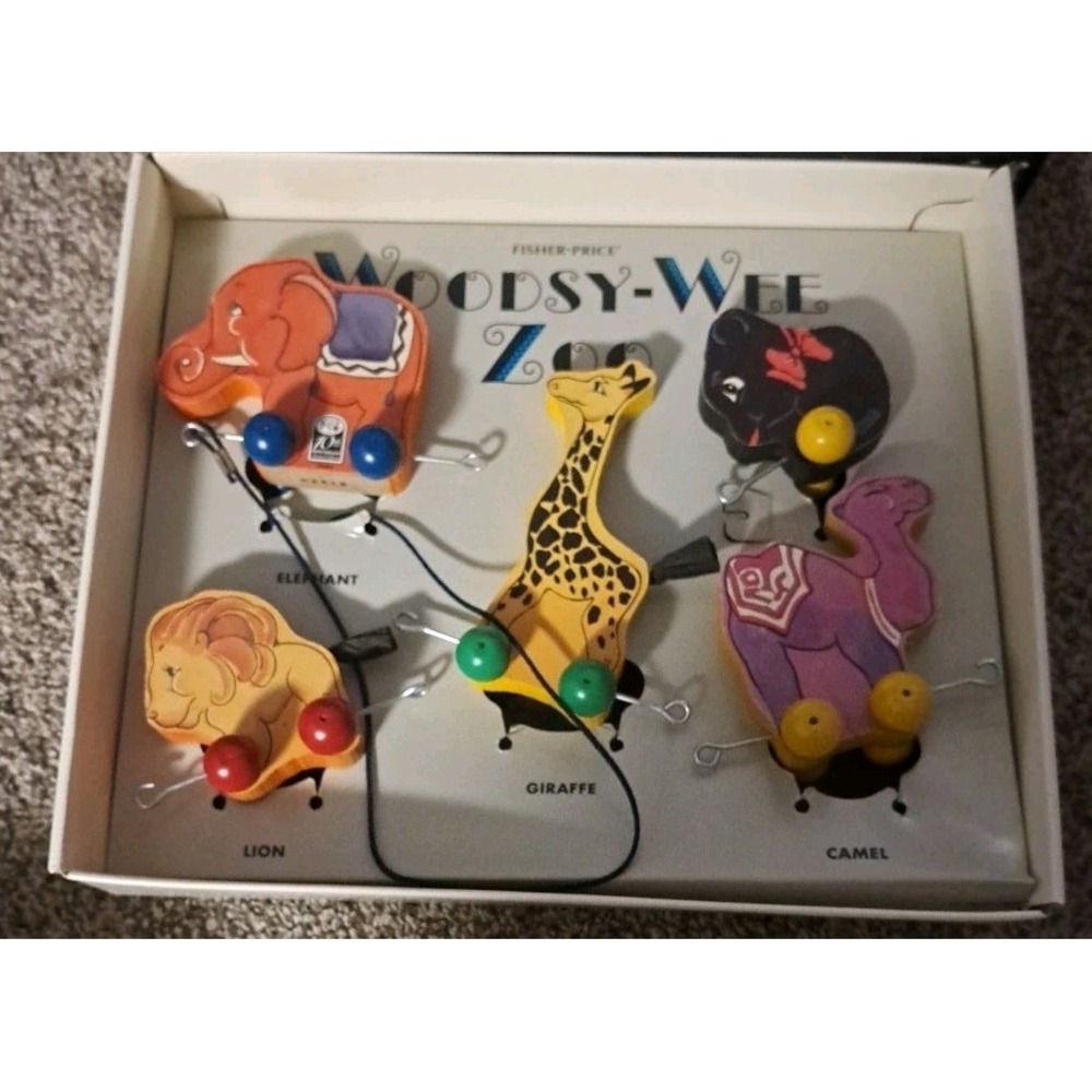 1996 10th Anniversary Limited Edition Fisher Price Woodsy-Wee Zoo No. 76594